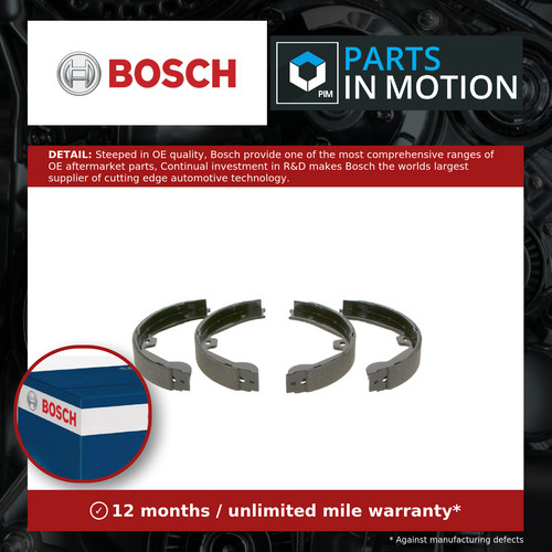 Handbrake shoes set - shoes, range