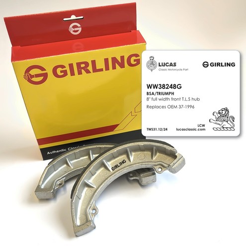 Girling triumph bsa inch - triumph/bsa, 8