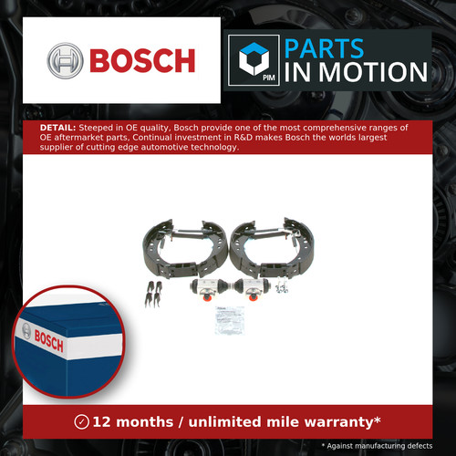 Brake shoes set - shoes, 0204114665