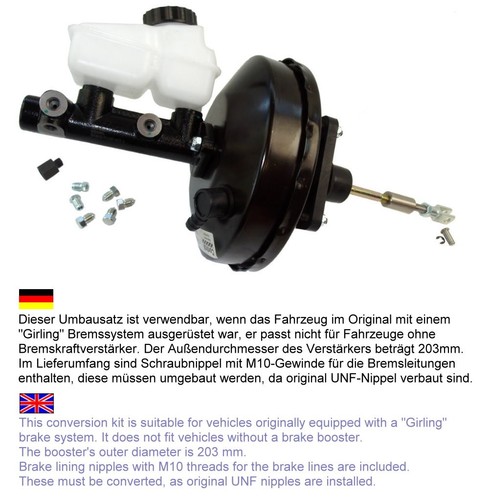 Ford capri brake booster - ford,
