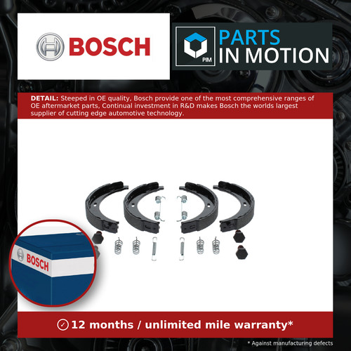 Handbrake shoes set - shoes,