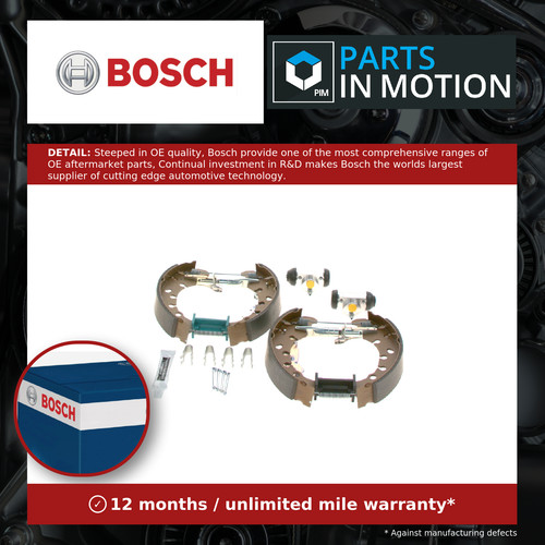 Brake shoes set 0204114657 - shoes,