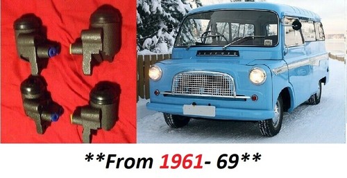 Bedford girling brakes - (x4),